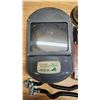 Image 2 : Box of Assorted hardwares - Welding helmet, Dusters, Magnetic eraser, etc.