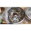 Image 2 : Assorted Chrome hubcaps - Like new 16"