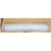 Image 1 : Florescent Light fixture - 4Ft long x 8" W x 3" D