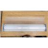 Image 3 : Florescent Light fixture - 4Ft long x 8" W x 3" D