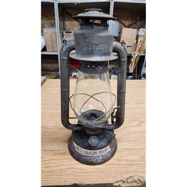Vintage,  "Beacon" Kerosene lantern