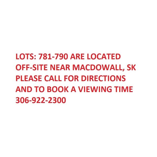 Important Sale Information