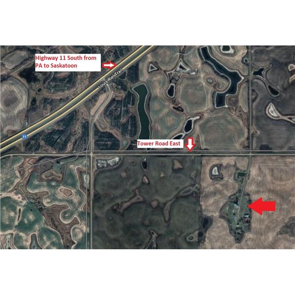 Directions - LOTS: 781-785 Appointment Only 306-922-2300