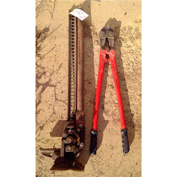Jack and bolt cutters
