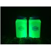 Image 1 : 2 – Jadeite “Glowing” Pepper & amp; Sugar - under Mineral Light