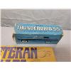 Image 5 : 5 – “Avon” Collectable Cars including 1955 Thunderbird – 1 with Contents + Old Car Book with Amazing