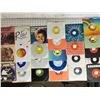 Image 1 : Lot of Vintage 45RPM Vinyl Records (Rod Stewart, Neil Diamond, George Harrison, etc) 25 CNT
