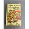Image 1 : "THE BOY SCOUTS ON WAR TRAILS IN BELGIUM" BY HERBERT CARTER HARDCOVER BOOK 1916