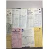 Image 2 : VINTAGE 1960S GAS AND OIL FUEL RECEIPTS TEXACO B/A PENGRA