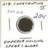 Image 1 : 324 A.D. Constantius II, Emperor holding spear & globe