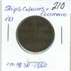 Image 1 : ca. 1830-1860 P.E.I. Ships Colonies & Commerce Token