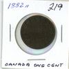 Image 1 : 1882H Canada Large Cent