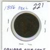 Image 1 : 1886 OBV2  Canada Large Cent