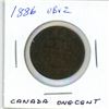 Image 2 : 1886 OBV2  Canada Large Cent