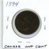 Image 2 : 1894 Thick 4,  Canada Large Cent