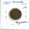 Image 2 : 1925 Canada 1¢, KEY DATE
