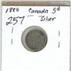 Image 1 : 1885 Canada Silver 5¢