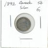 Image 2 : 1892 Canada Silver 5¢