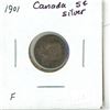 Image 2 : 1901 Canada Silver 5¢