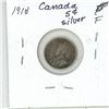 Image 2 : 1918 Canada Silver 5¢