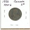 Image 2 : 1926 Near 6,  Canada 5¢