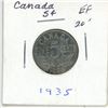 Image 2 : 1935 Canada 5¢