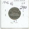 Image 1 : 1946 '6 over 6' Canada 5¢