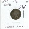 Image 1 : 1899 Sm9s Silver Canada 10¢