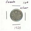 Image 2 : 1928 Silver Canada 10¢