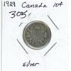 Image 1 : 1929 Silver Canada 10¢
