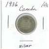 Image 2 : 1936 Silver Canada 10¢