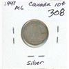 Image 1 : 1947ML  Silver Canada 10¢