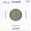 Image 2 : 1948 Silver Canada 10¢