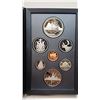 Image 1 : 1987 Canada 7-coin Proof Set, Voyageur/Davis Strait 50% Ag