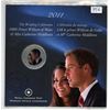 Image 1 : 2011 UNC Wedding Celebration of William & Catherine 25¢