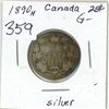 Image 1 : 1890H Canada Silver 25¢