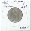 Image 2 : 1906 Canada Silver 25¢, Large Crown