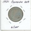 Image 2 : 1931 Canada Silver 25¢