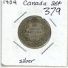Image 1 : 1934 Canada Silver 25¢