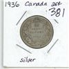 Image 1 : 1936 Canada Silver 25¢