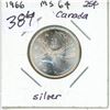 Image 1 : 1966 Canada Silver 25¢