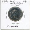 Image 2 : 1991 Canada Low Mintage 25¢