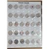 Image 3 : Canada 25 Cents Uni-Safe 2000-Date Folder, 84 coins, assorted years 2000-2021