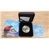 Image 1 : 2015 Proof Sterling Silver Cook Islands $5, Rainbow Lorikeet, COA