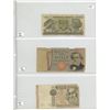 Image 1 : Lot of 3 Italy Notes:  1966 500 Lire, 1969 1000 Lire, 1982 1000 Lire