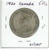 Image 2 : 1920 Narrow '0' Canada Silver 50¢