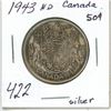 Image 1 : 1943 ND Canada Silver 50¢