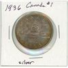 Image 2 : 1936 Canada Silver Dollar