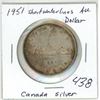 Image 1 : 1951 SWL Canada Silver Dollar