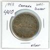 Image 1 : 1953 Canada Silver Dollar